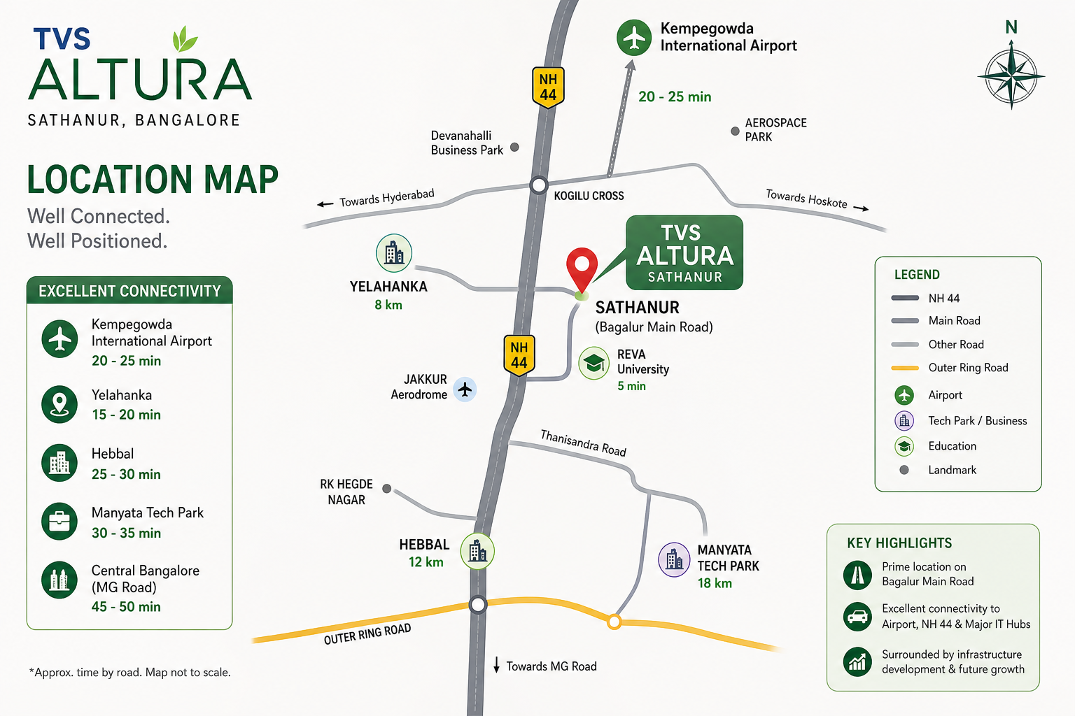 TVS Altura Location Map